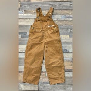 Carhartt overalls for girl size 4T